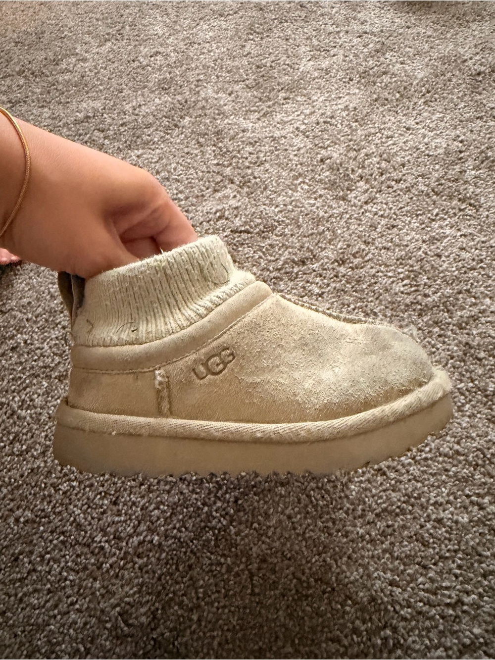 UGG Kids Slip-On Bootie